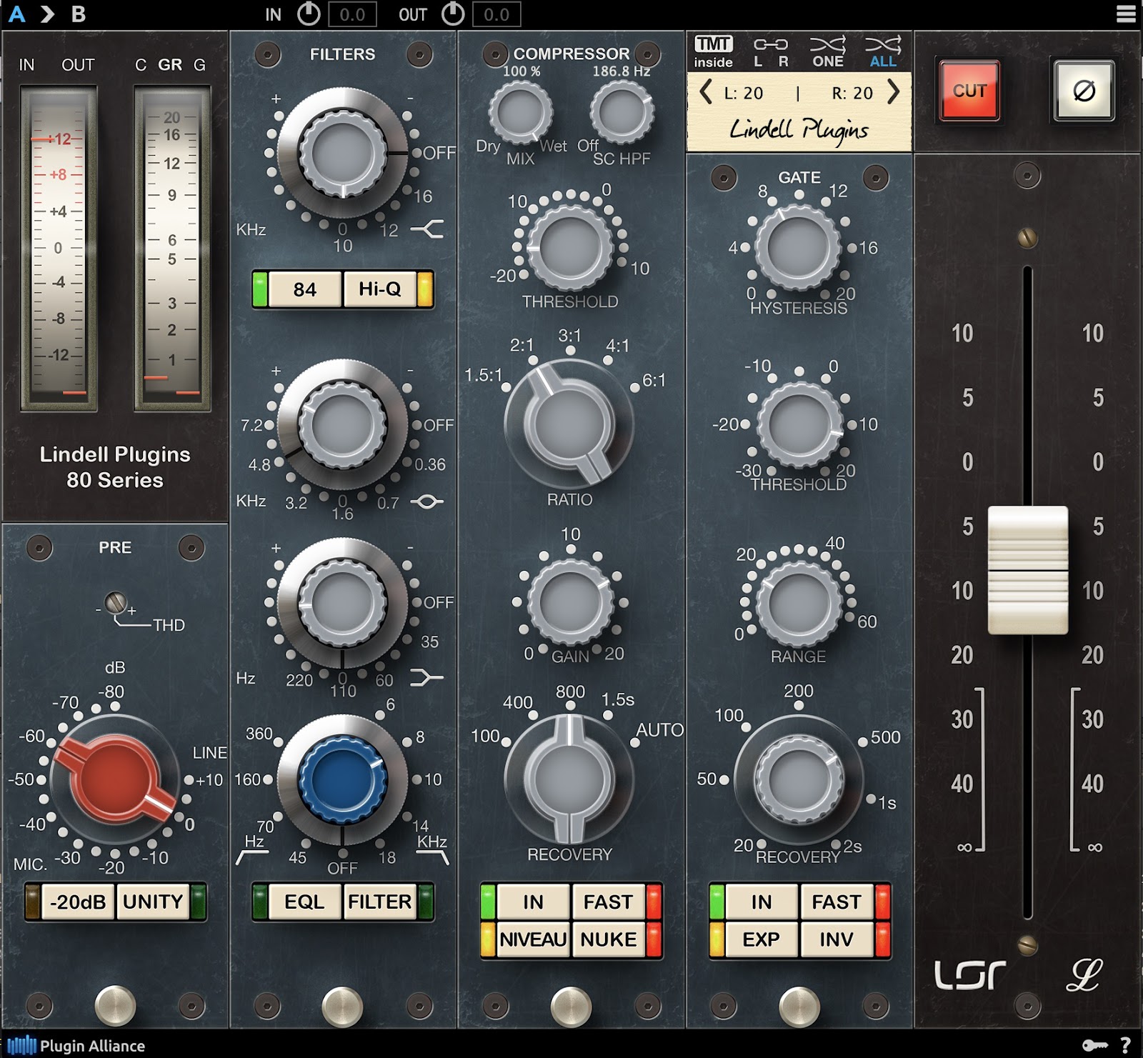 Plugin Alliance Lindell Audio 80 Series